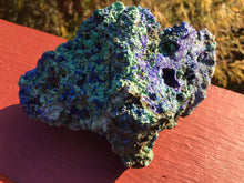 Load image into Gallery viewer, Azurite Crystal 9.5 oz. Cluster ~ 3&quot; Long ~ Large Indigo Blue, Malachite Matrix ~ Breathtaking  ~ Mined in Shanghai ~ Fast &amp; Free Shipping