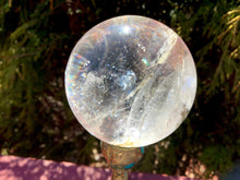 Load image into Gallery viewer, Crystal Ball Ultra Clear Quartz Big 7 oz. Translucent Sphere  ~ 1 1/2&quot; Wide ~ Beautiful Reiki, Altar, Feng Shui Display Elegant Show Piece