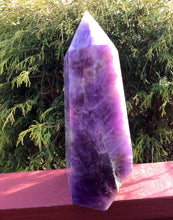 Load image into Gallery viewer, Amethyst Golden Healer Large 8 Lb. 9 oz. Generator ~ 10&quot; Tall ~ 5&quot; Wide ~ Big Reiki, Altar Display Centerpiece ~ Free Standing Crystal Tower