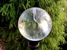 Load image into Gallery viewer, Clear Quartz Crystal Ball 12.9 oz. Polished Sphere ~ 2&quot; Wide ~ Beautiful Reiki, Altar, Feng Shui, Meditation Room Display ~ Fast Shipping