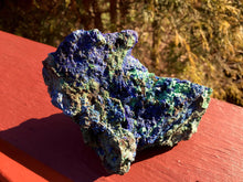 Load image into Gallery viewer, Azurite Crystal 9.5 oz. Cluster ~ 3&quot; Long ~ Large Indigo Blue, Malachite Matrix ~ Breathtaking  ~ Mined in Shanghai ~ Fast &amp; Free Shipping