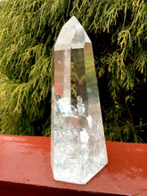 Load image into Gallery viewer, SOLD OUT ~ Reserved for Tiana ~ Final Payment 5 of 10 ~ Quartz Crystal Big 1 Lb. 5 oz. Generator ~ 6&quot; Tall ~ Ultra Clear