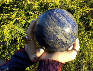 Sodalite Crystal Ball Large 5 Lb. 11 oz. ~ 5