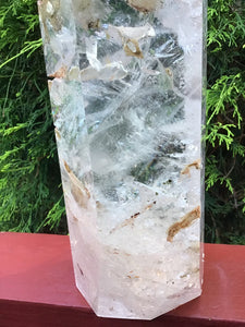 SOLD OUT ~ Reserved for M ~ Payment 4 of 30 ~ Large 17 lb. ~ Ultra Clear Quartz Crystal Generator ~ 14" Tall
