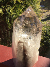 Load image into Gallery viewer, SOLD OUT ~ Reserved for Carly ~ Payment 4 of 12 ~ Ultra Clear Quartz Crystal Large 4 Lb. 15 oz. ~ Generator ~ 7 1/2&quot; Tall Stunning Diamond
