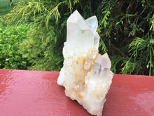 Load image into Gallery viewer, Elestial  Quartz 8 oz.  Crystal ~ 3&quot; Tall ~ Golden Healer ~ Frosted Points Sparkling Inclusions ~ Reiki Meditation Handheld  ~ Fast Shipping