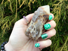 Load image into Gallery viewer, Citrine Elestial Large 4 oz. Cluster ~ Natural African Congo Crystal ~ 3&quot; Long ~ Big Smokey Earthen Quartz Formation ~ Reiki, Meditation
