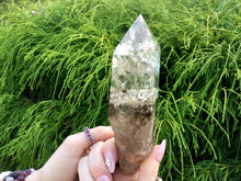Load image into Gallery viewer, Smokey Citrine Wand Large 13.9 oz. ~ 6&quot; Long ~ High Altitude Himalayan Quartz Crystal Point ~ Museum Quality ~ Golden Transparent Color