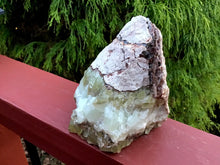 Load image into Gallery viewer, Calcite Crystal Large 3 Lb. 11 oz. Cluster ~ 4&quot; Tall ~ Rainbow Green White &amp; Honey Colors ~ Big Colorful Reiki, Feng Shui, Altar Display