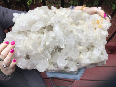 Clear Quartz Crystal Large 62 lb. Cluster - 15