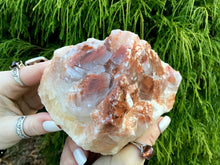 Load image into Gallery viewer, Calcite Crystal Large 2 Lb. 4 oz. Cluster ~ 4&quot; Long ~ Big Colorful Sparkling Red Color ~ Collector&#39;s Mineral Specimen ~ Fast &amp; Free Shipping