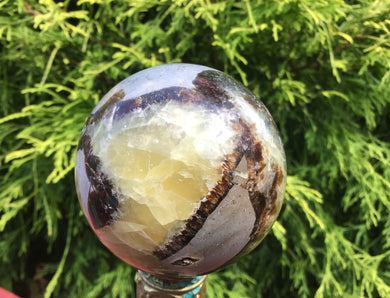 Septarian Crystal Ball Dragon Stone 11 oz. Sphere ~ 2