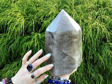 Load image into Gallery viewer, Citrine Quartz Crystal Large 7 Lb. 6 oz. Generator ~ 7 1/2&quot; Tall ~ Smokey Phantom Prisms ~ Self Standing Tower Pillar ~ Big Stunning Display