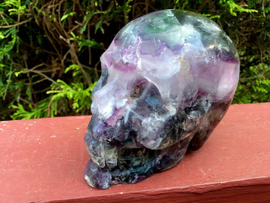 Fluorite Crystal Large 1 Lb. 12 oz. Skull ~ 3