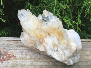 Elestial Quartz Crystal Large 1 Lb. 6 oz. Cluster ~ 6