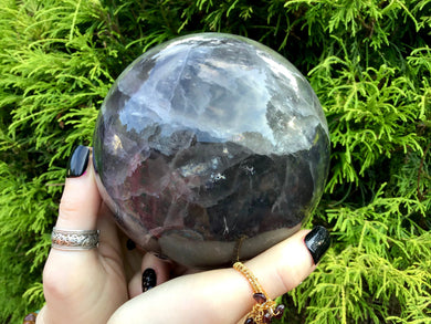 Fluorite Crystal Ball Large 5 lb. Sphere~ 4